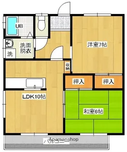 プライマリーハイツ【1階】の間取り