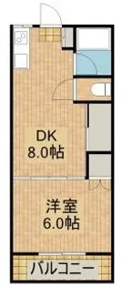 ガーデンR5【2階】の間取り