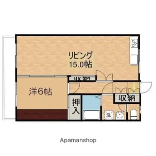 エクセレントハイツ【106号室】の間取り