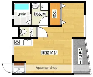 センチュリー21立野 B棟【3階】の間取り