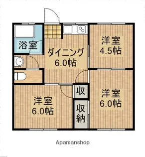 M’S【3階】の間取り