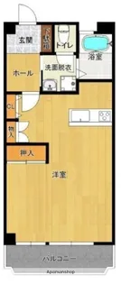 グランドゥールフレア【111号室】の間取り