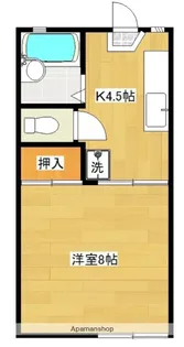 メゾンラフィーネ【205号室】の間取り