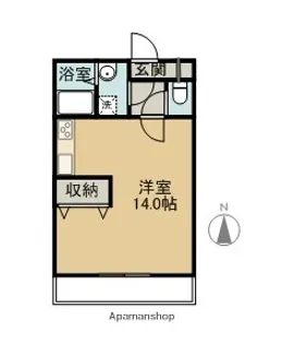 サンハイム霧島 A棟【303号室】の間取り