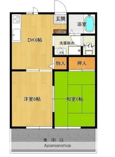 K&K【201号室】の間取り