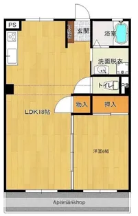 都城第2パークマンション【302号室】の間取り