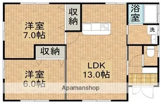 鹿児島県曽於市末吉町南之郷【一戸建】の間取り