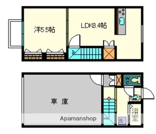 CUBE8【2階】の間取り