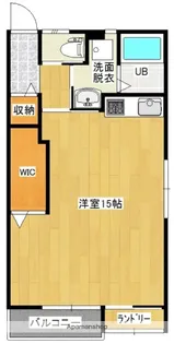 ラルーチェ郡元A・B【A102号室】の間取り