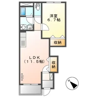 エタニティ【1階】の間取り