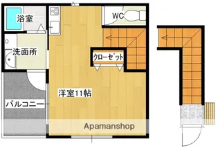 RAFFINE(ラフィーネ)【2階】の間取り