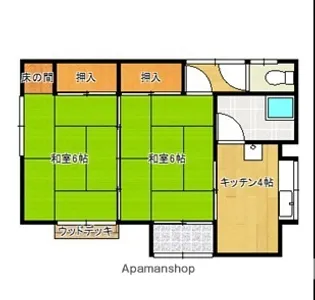 宮崎県北諸県郡三股町大字宮村【一戸建】の間取り