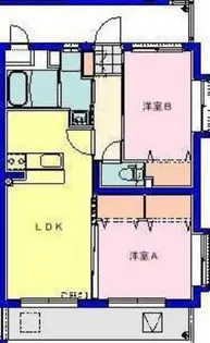 ルーチェ早水【3階】の間取り