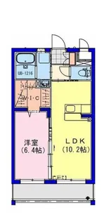 ライズ霧島【1階】の間取り