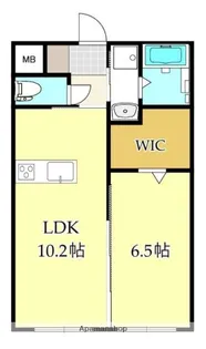 リヴィエールシャン都北町【303号室】の間取り