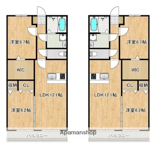 FELICIA Ⅲ(フェリシア スリー)【3階】の間取り