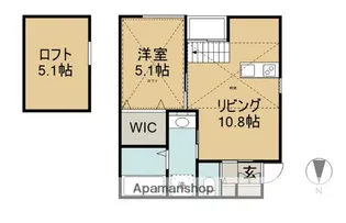 BETULLAA棟【2階】の間取り
