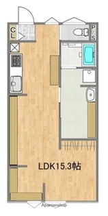 ENSIA Ⅲ(エンシアⅢ)【E05号室】の間取り