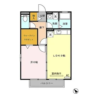 FINE VIEW・K II棟【2階】の間取り