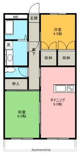 AMM FLATS【205号室】の間取り