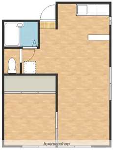 キャロットハウス【205号室】の間取り