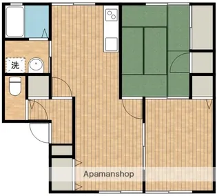 コンフォート永田町【2階】の間取り