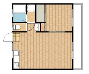 エトワール桐原【102号室】の間取り