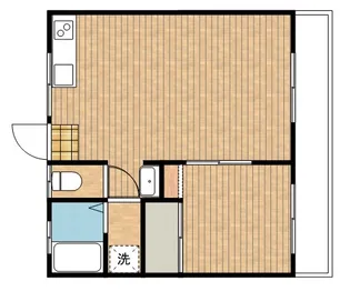 エトワール桐原【103号室】の間取り