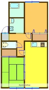 セジュール小林【2階】の間取り