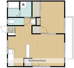SMALL MOAT4【2階】の間取り
