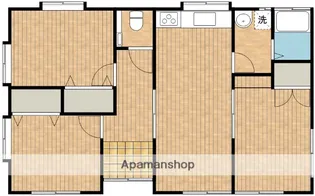 宮崎県小林市細野【一戸建】の間取り