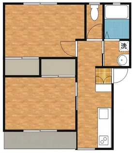 シティハウス【1階】の間取り