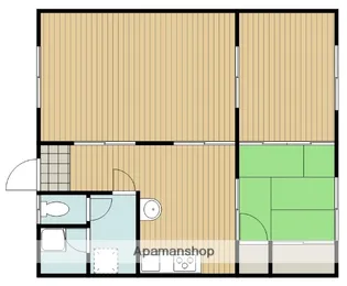 ラペックス Ⅰ【2-1号室】の間取り