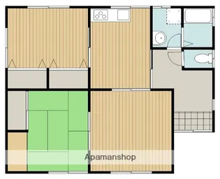 宮崎県えびの市大字原田【一戸建】の間取り
