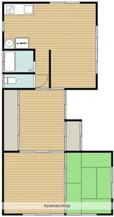 宮崎県小林市細野【一戸建】の間取り