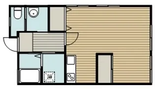 ヒルズ【202号室】の間取り