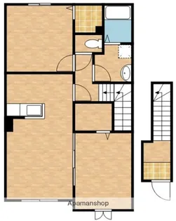 ソレイユメゾン Ⅱ【202号室】の間取り