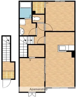 ソレイユメゾン Ⅱ【204号室】の間取り