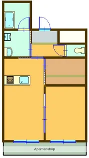 サザンポート西町【3階】の間取り