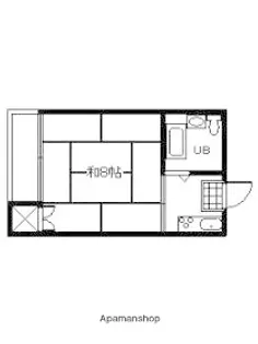 グリーンハイツ姫城【106号室】の間取り