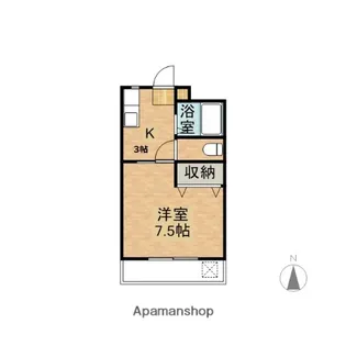 ニューサンシティコープ【2階】の間取り