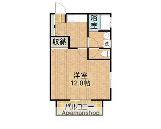 センチュリー21金田 F棟【203号室】の間取り