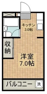 ガーデンHE【205号室】の間取り