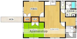 宮崎県都城市志比田町【一戸建】の間取り