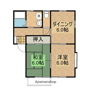 メゾンKM【2階】の間取り