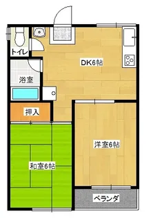 ガーデンKH3【4階】の間取り