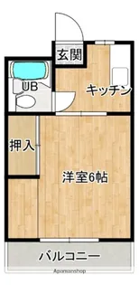 コーポ泉ヶ丘【205号室】の間取り