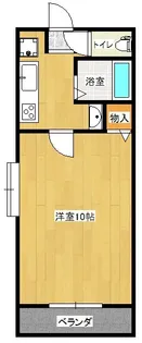 第8年見マンション【5階】の間取り