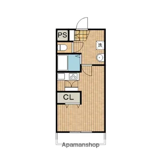 第7年見マンション【306号室】の間取り