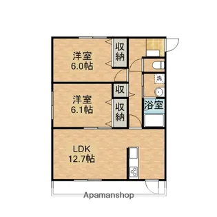 M’S ONE(エムズ ワン)【3階】の間取り